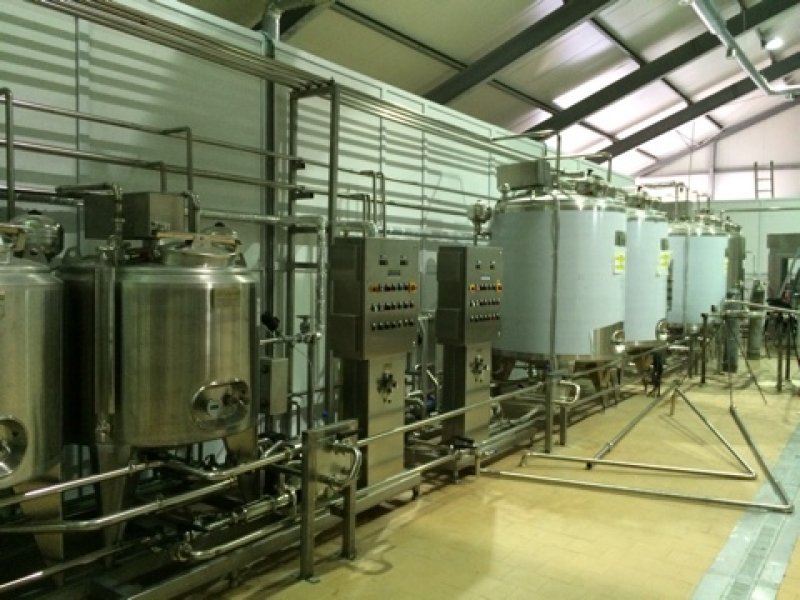 Milk processing plant