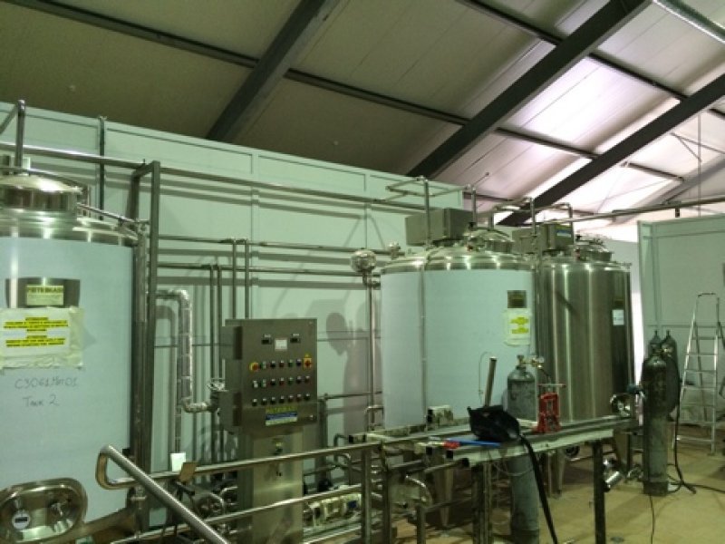 Milk processing plant