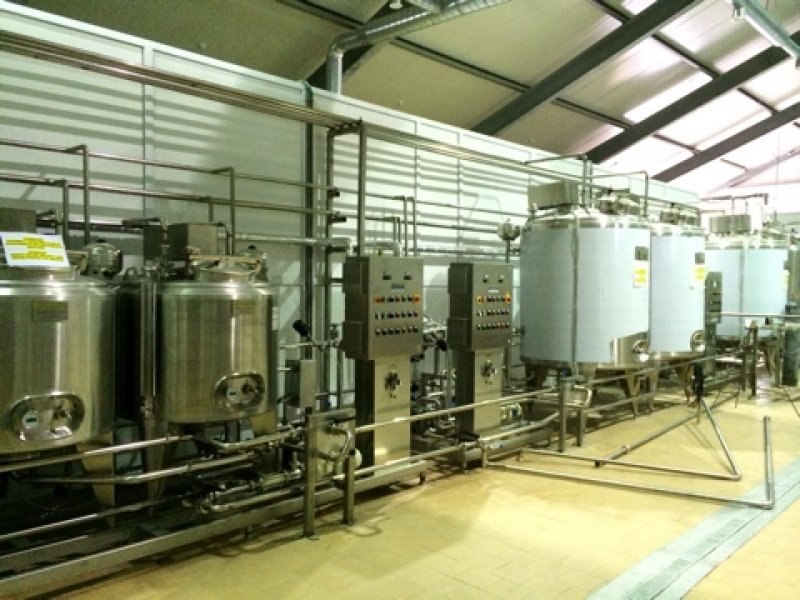 Milk processing plant