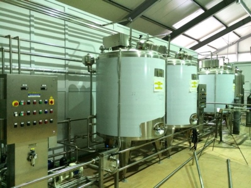 Milk processing plant
