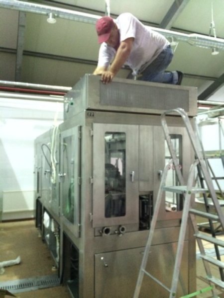 Milk processing plant