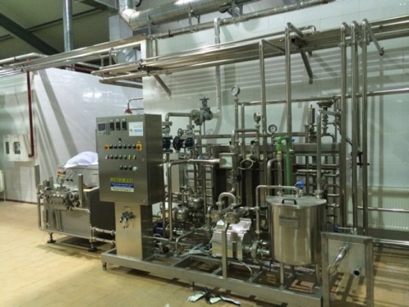 Milk processing plant