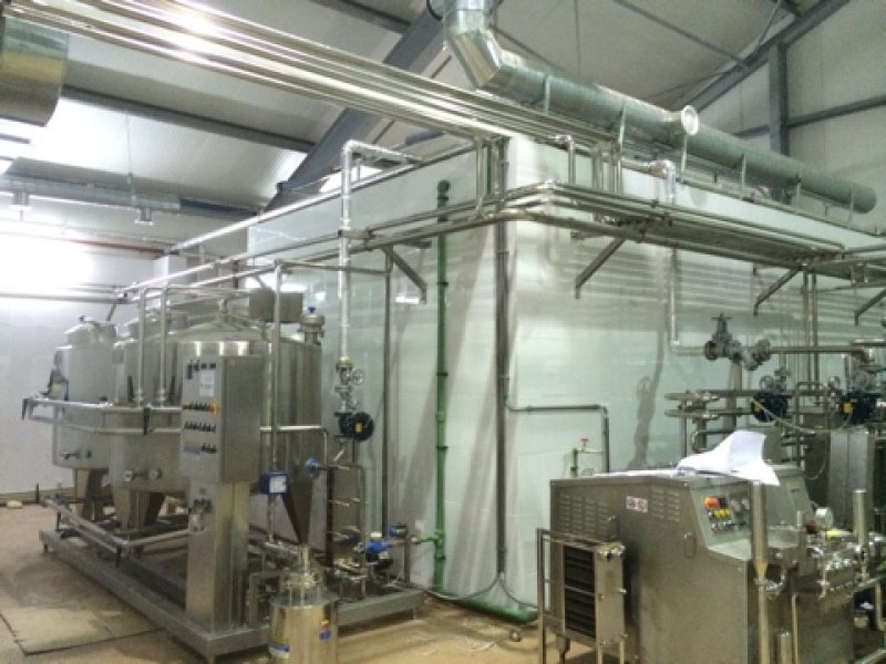Milk processing plant