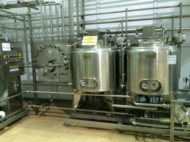 Milk processing plant