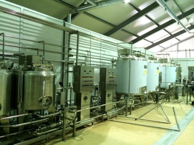 Milk processing plant
