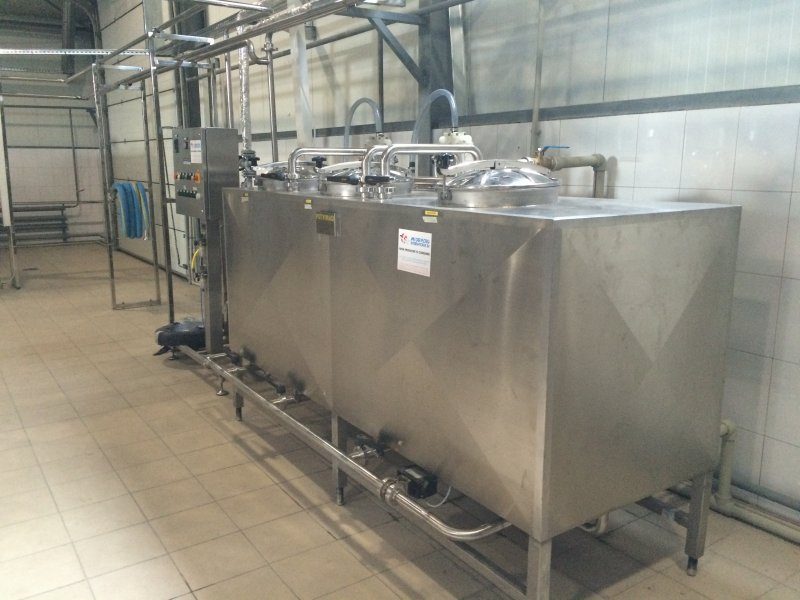 Milk processing plant