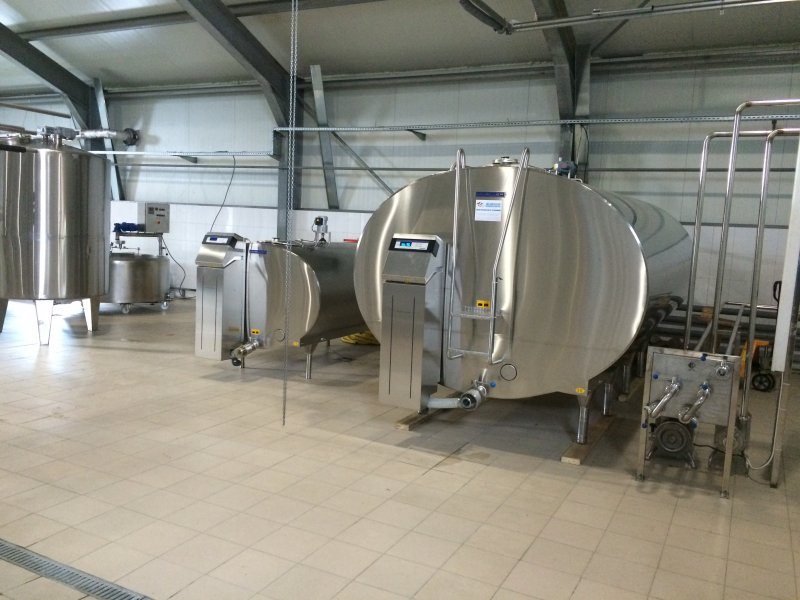 Milk processing plant