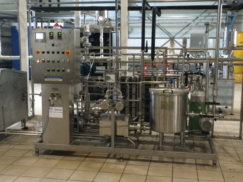 Milk processing plant