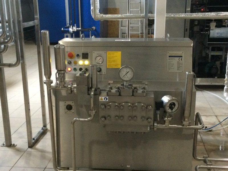 Milk processing plant