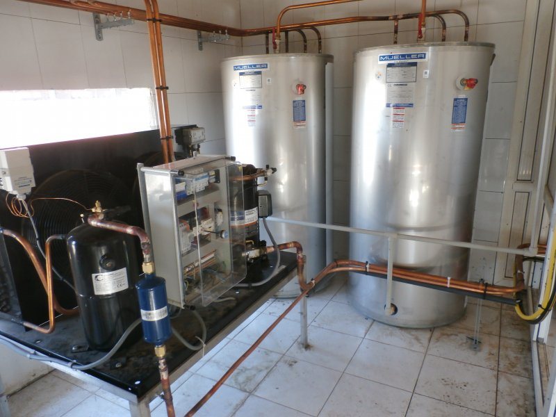 Milk cooling and -storage