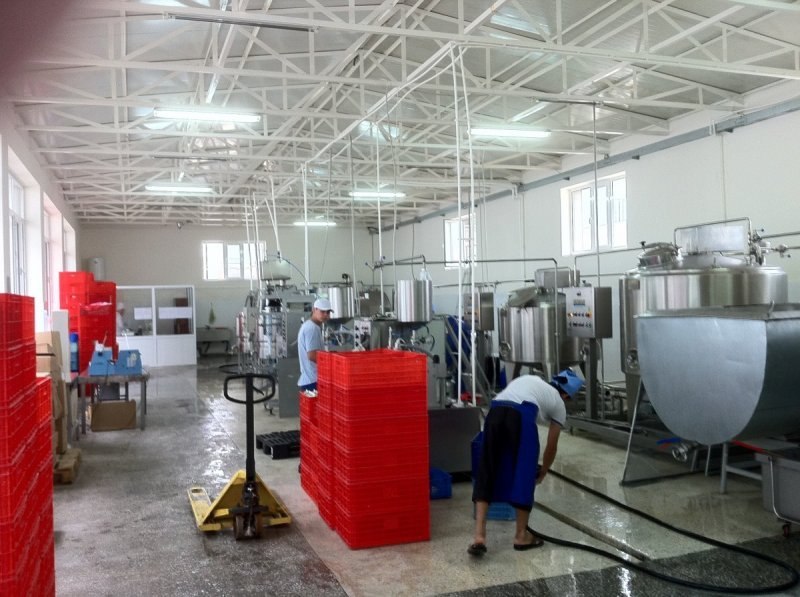 Milk processing plant 10.000ltr