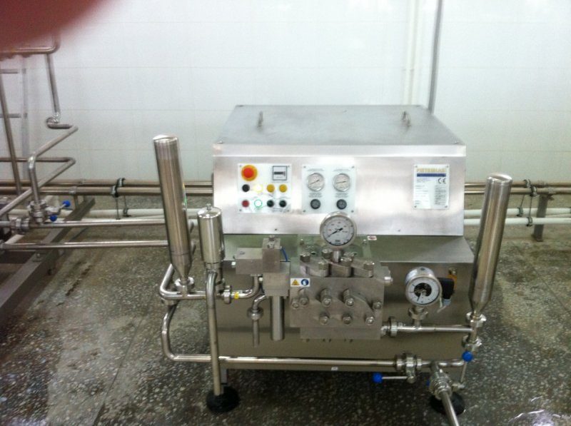 Milk processing plant 10.000ltr
