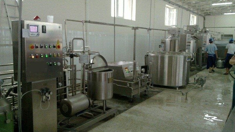 Milk processing plant 10.000ltr